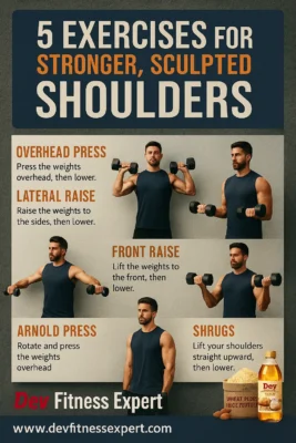 5 Shoulder Exercises for a Strong and Defined Look